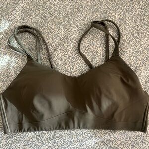 Olive Green lululemon like a cloud bra